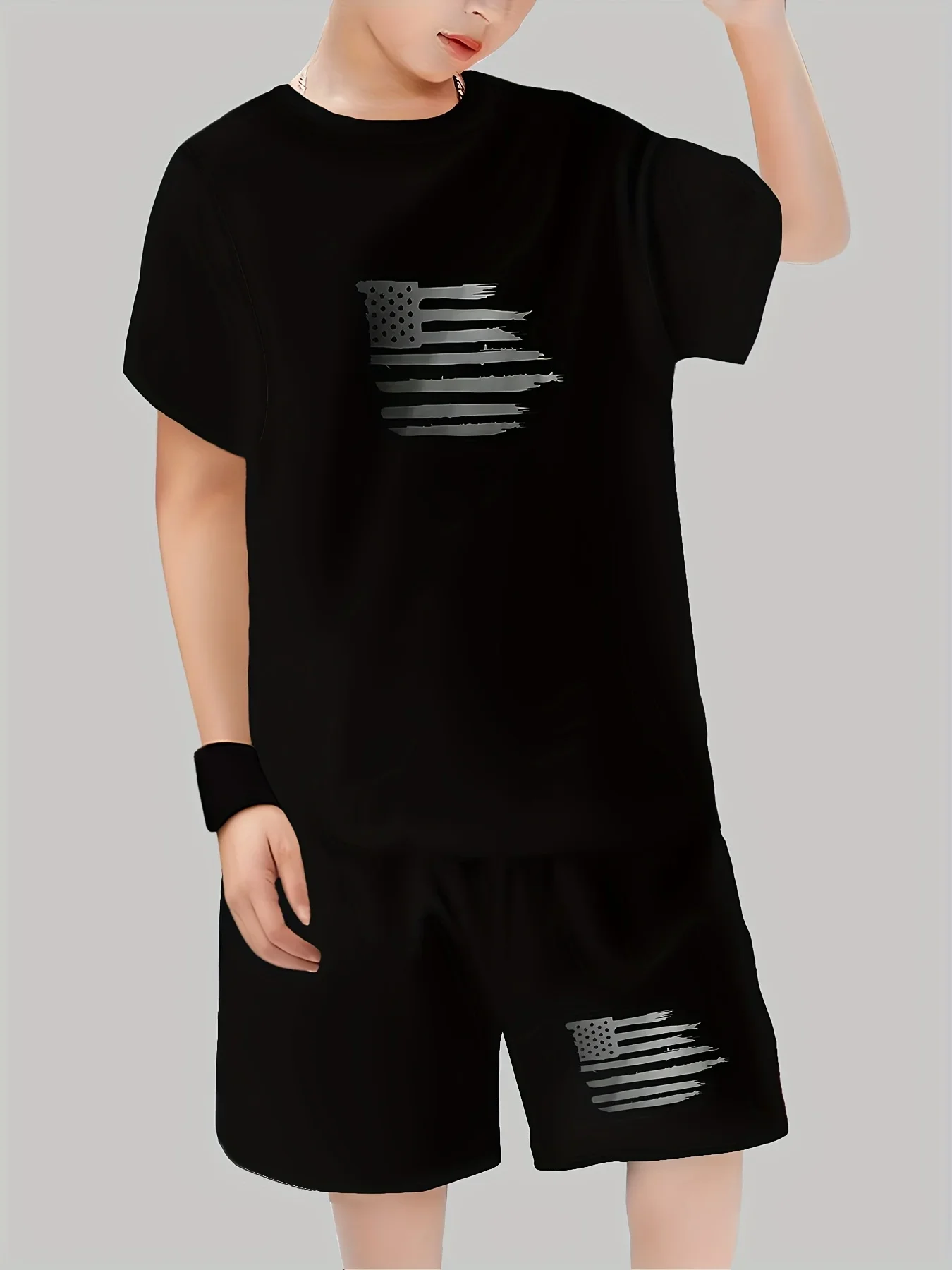 2026 Summer Fashion Men's Wear Men's 3D Printed Short-Sleeve Set Outdoor Casual T-Shirt & Drawstring Shorts Two-Piece Set
2026 Summer Fashion Men's Wear Men's 3D Printed Short-Sleeve Set Outdoor Casual T-Shirt & Drawstring Shorts Two-Piece Set