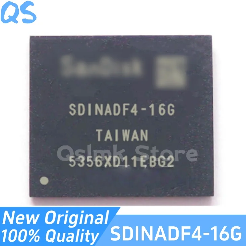 New Original SDINADF4-16G BGA153 EMMC 5.1 16GB memory chip
New Original SDINADF4-16G BGA153 EMMC 5.1 16GB memory chip