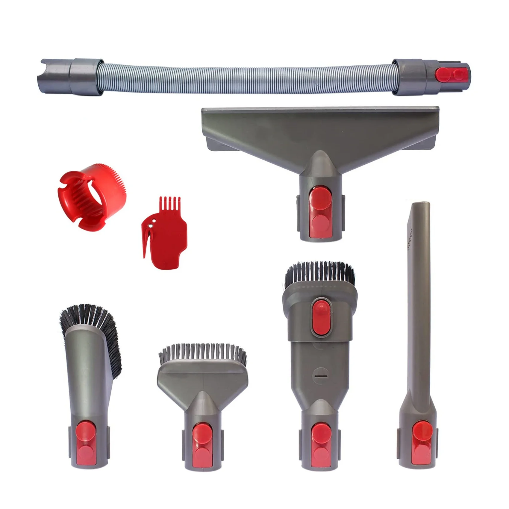 Accessory Tool Kit Attachment Set with Extension Hose for Dyson V7 V8 V10 V11 Cordless Vacuum Cleaner
Accessory Tool Kit Attachment Set with Extension Hose for Dyson V7 V8 V10 V11 Cordless Vacuum Cleaner