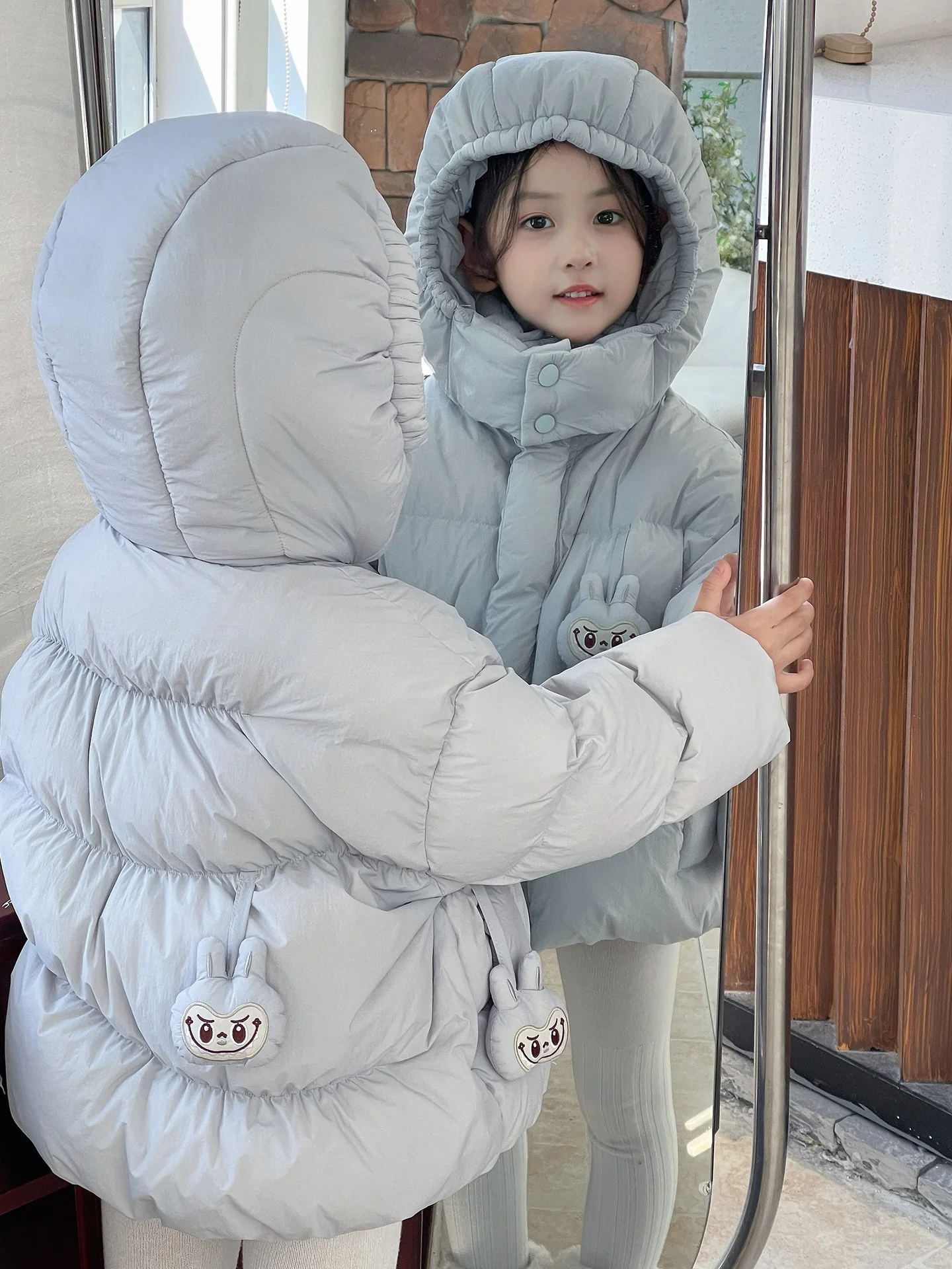 Girls Du down Jaet Winter Thi Warm Coat Baby Clothes Hooded Zipper Closure Korean Sle Loose Fit Cotton
Girls Du down Jaet Winter Thi Warm Coat Baby Clothes Hooded Zipper Closure Korean Sle Loose Fit Cotton