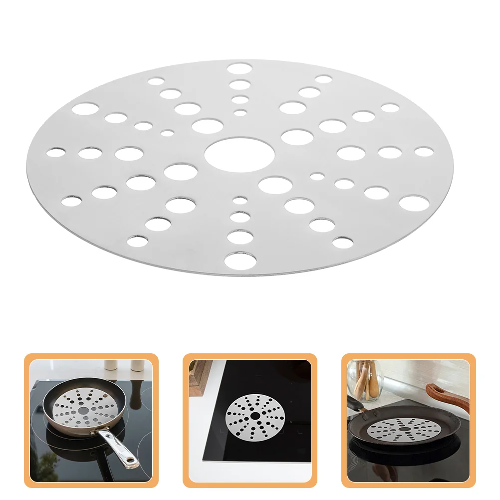 2 Pcs Adapter Stainless Steel Casserole Kitchen Cookware Induction Plate Heat Conduction
2 Pcs Adapter Stainless Steel Casserole Kitchen Cookware Induction Plate Heat Conduction