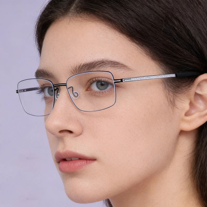 Norway Brand Men Square Ultralight Glasses Frames Women Screwless Titanium Business Eyeglasses Handmade Spectacles New
Norway Brand Men Square Ultralight Glasses Frames Women Screwless Titanium Business Eyeglasses Handmade Spectacles New