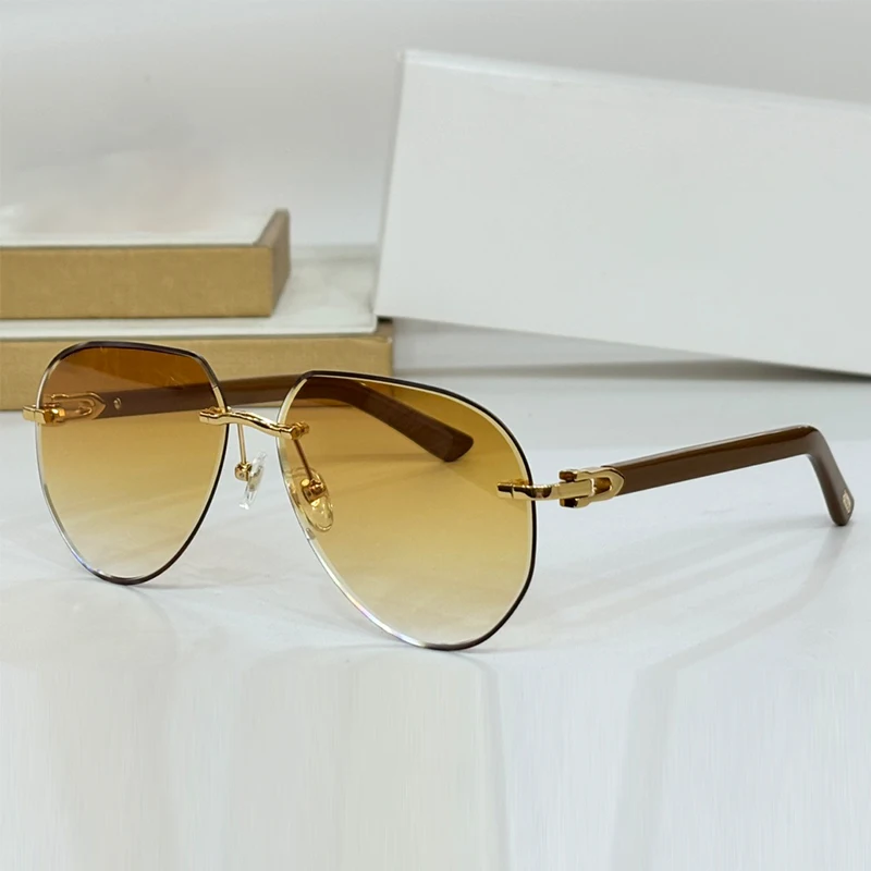 0440S Oval Fashion Uv400 Designer Rimless Sunglasses Men Ladies Handmade Acetate Outdoor Luxury Classical France Style Eyewear
0440S Oval Fashion Uv400 Designer Rimless Sunglasses Men Ladies Handmade Acetate Outdoor Luxury Classical France Style Eyewear