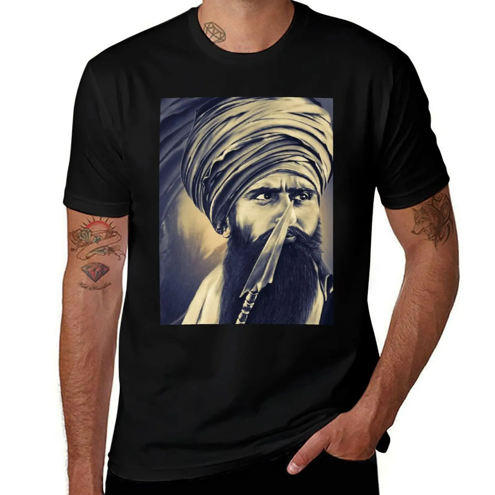 BHINDRANWALE T-Shirt man t shirt summer man t shirt heavy cotton t shirts with prints T-shirt
BHINDRANWALE T-Shirt man t shirt summer man t shirt heavy cotton t shirts with prints T-shirt