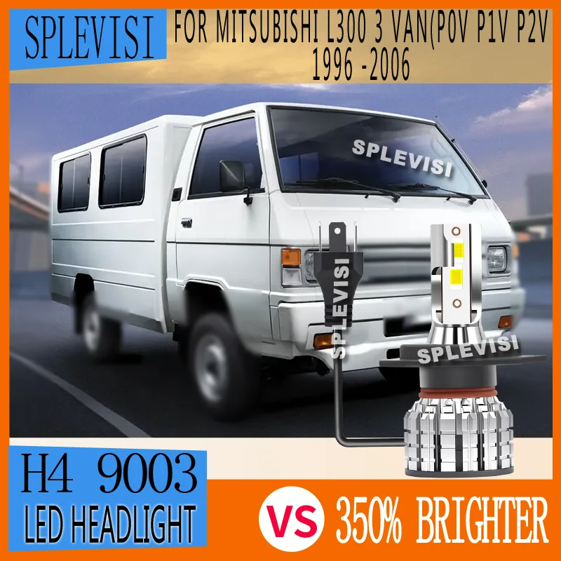 120W/Bulb 24000LM/Pair Warranty LED Car Headlight Bulbs For MITSUBISHI L300 3 Van(P0V P1V P2V) 1996 1997 1998 1999 2000-2006
120W/Bulb 24000LM/Pair Warranty LED Car Headlight Bulbs For MITSUBISHI L300 3 Van(P0V P1V P2V) 1996 1997 1998 1999 2000-2006