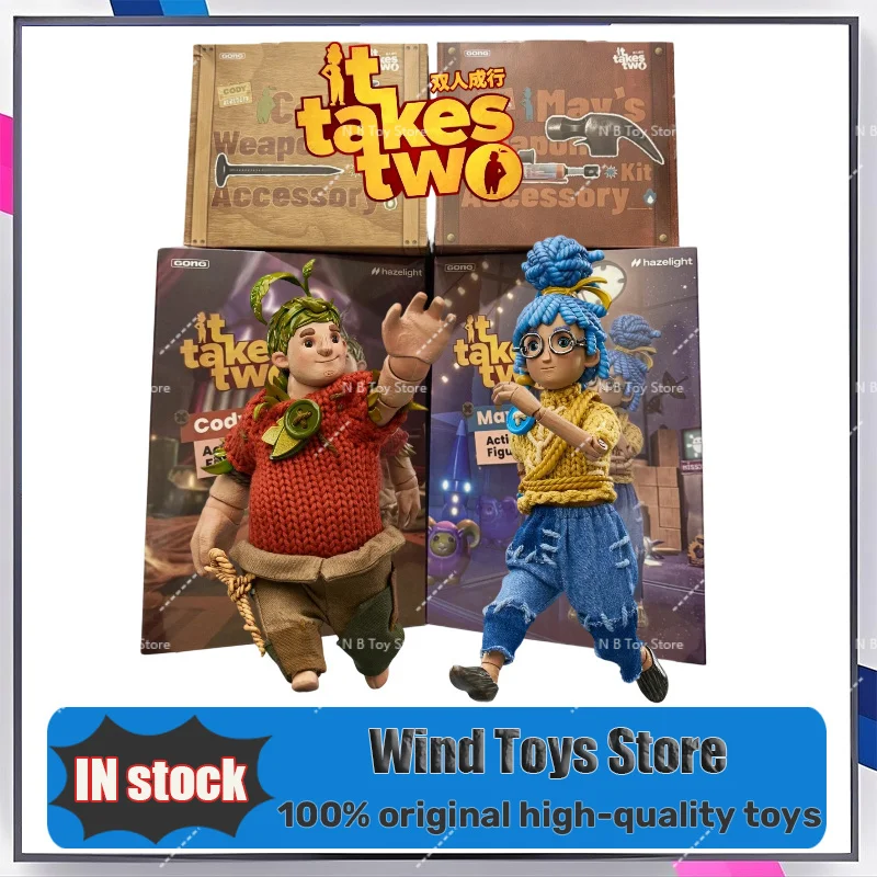 In Stock GONGG It Takes Two Cody & May Cloth Clothes Tool Accessory Pack 22cm Action Figure Game Peripherals Anime Collectible
In Stock GONGG It Takes Two Cody & May Cloth Clothes Tool Accessory Pack 22cm Action Figure Game Peripherals Anime Collectible
