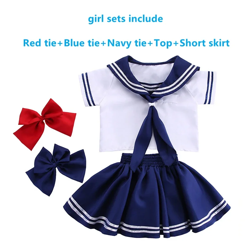 Anime Kids Girl's Boy's Japan School Uniform Sailor Dress Halloween Cosplay Costume Kawaii Cosplay Navy Outfit Suit
Anime Kids Girl's Boy's Japan School Uniform Sailor Dress Halloween Cosplay Costume Kawaii Cosplay Navy Outfit Suit