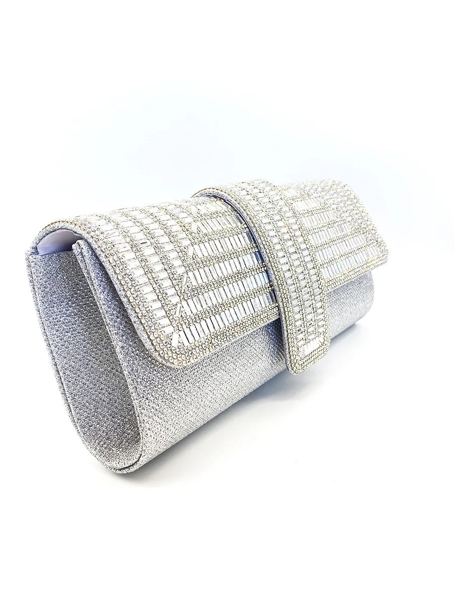 Crystal Chain Evening Clutch - High-End Convertible Handbag for Wedding & Dinner Occasions Niche Designer Geometric Shoulder Bag
Crystal Chain Evening Clutch - High-End Convertible Handbag for Wedding & Dinner Occasions Niche Designer Geometric Shoulder Bag