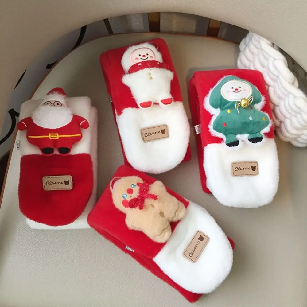 Contrast Color Christmas Plush Cross Scarf Doll Santa Claus Children Fleece Muffler Cloth Accessories Gingerbread Man
Contrast Color Christmas Plush Cross Scarf Doll Santa Claus Children Fleece Muffler Cloth Accessories Gingerbread Man