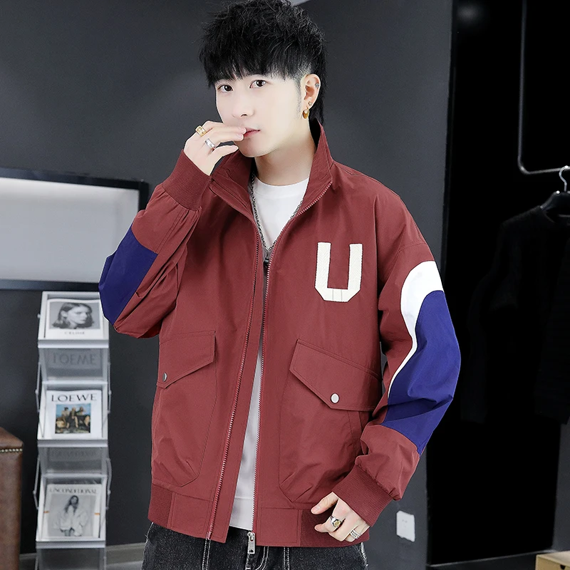 Spring And Autumn New Casual Men's Loose Jackets Streetwear Solid Bomber Coats Sports Outdoor Windbreaker Zipper Tops Clothing
Spring And Autumn New Casual Men's Loose Jackets Streetwear Solid Bomber Coats Sports Outdoor Windbreaker Zipper Tops Clothing