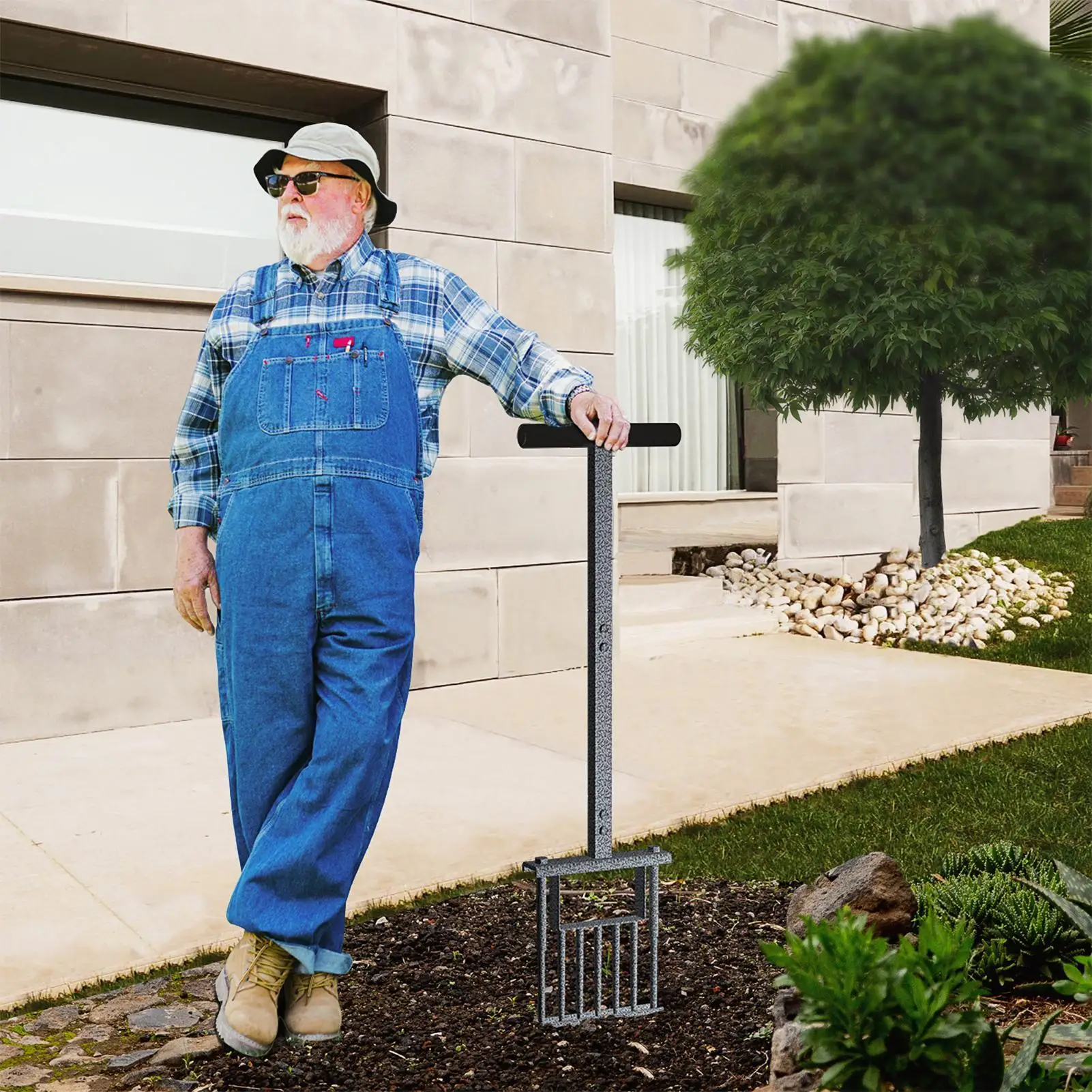 Aerator Lawn Tool Yard Aerator Manual Coring Spike Plugger Tool Yard Grass Seeding Soil Landscaping Helper For Garden Lawn Care
Aerator Lawn Tool Yard Aerator Manual Coring Spike Plugger Tool Yard Grass Seeding Soil Landscaping Helper For Garden Lawn Care