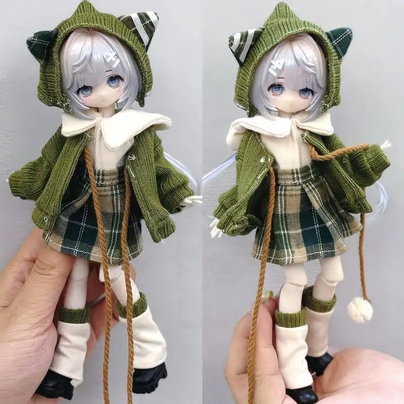 8/12 Points Ob11 Doll Clothes 11-17cm Bjd Doll Outfit Set For Penny Bunny A Si Ti Mitian Body Doll Accessories
8/12 Points Ob11 Doll Clothes 11-17cm Bjd Doll Outfit Set For Penny Bunny A Si Ti Mitian Body Doll Accessories