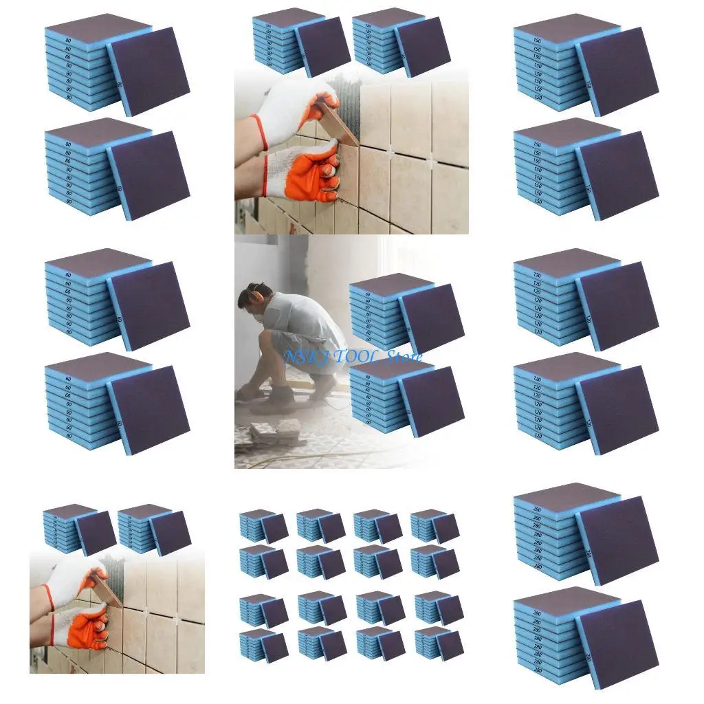 L8RC 18 Pieces Sanding Sponges For Wet And Dry Use Perfect For Polishing Plastic & Metal Wet Dry Use on Various Surfaces
L8RC 18 Pieces Sanding Sponges For Wet And Dry Use Perfect For Polishing Plastic & Metal Wet Dry Use on Various Surfaces