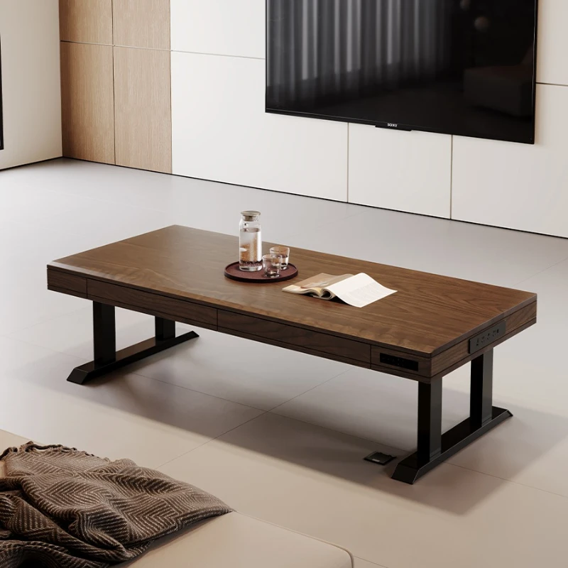 North American black walnut solid wood electric liftable living room household dining table dual-purpose tea table tea
North American black walnut solid wood electric liftable living room household dining table dual-purpose tea table tea