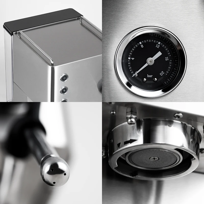 Private Label with Dual Boiler Pump Multifunctional Professional Electrical Household Espresso Coffee Machine G3007Z
Private Label with Dual Boiler Pump Multifunctional Professional Electrical Household Espresso Coffee Machine G3007Z