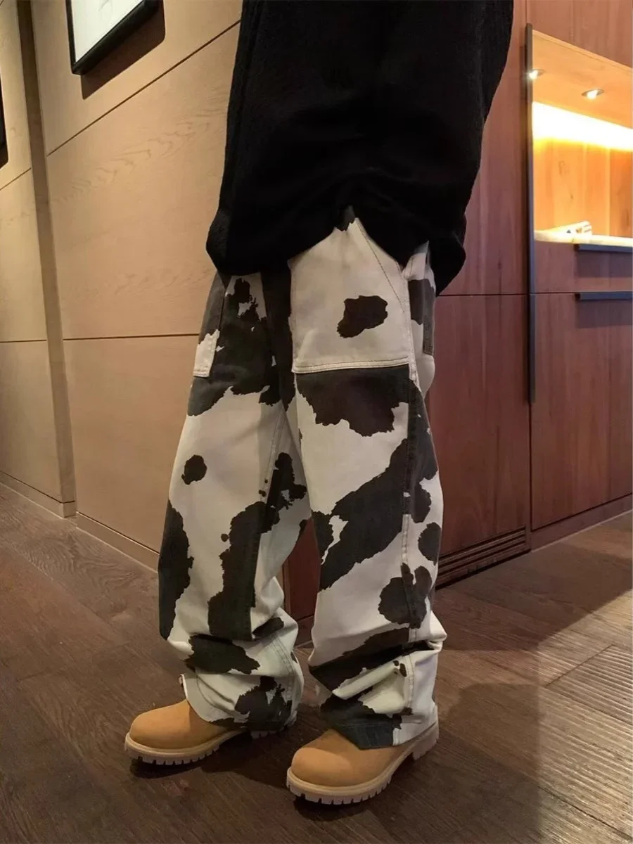 Green Graffiti Jeans Women Y2K Vintage High Waisted Jeans Straight Streetwear Casual Loose Large Size Wide Leg Denim Pants
Green Graffiti Jeans Women Y2K Vintage High Waisted Jeans Straight Streetwear Casual Loose Large Size Wide Leg Denim Pants