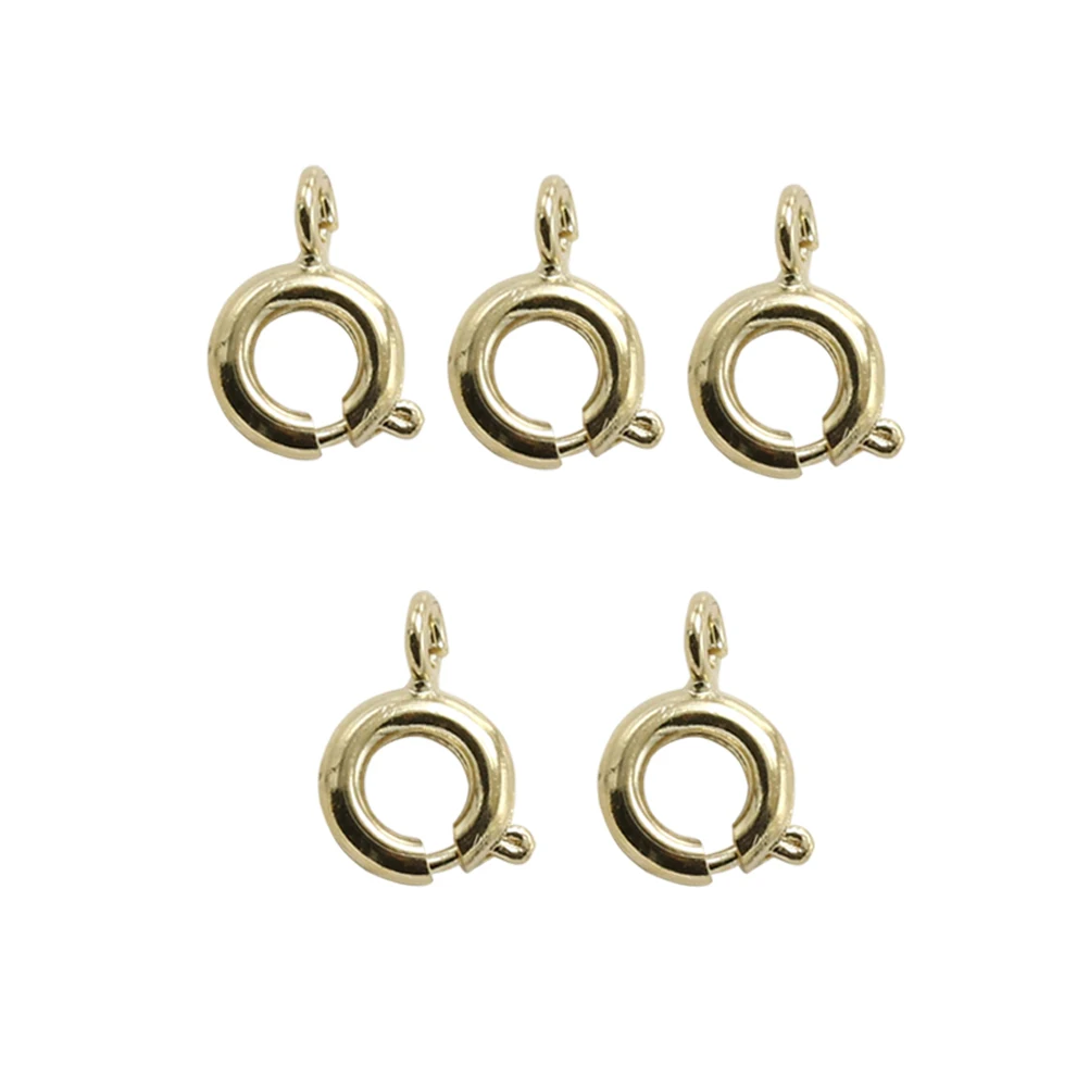 20 Pcs Spring Ring Clasps Alloy Jewelry Making Supplies Necklace Bracelet Diy Craft Findings Homemade Accessories
20 Pcs Spring Ring Clasps Alloy Jewelry Making Supplies Necklace Bracelet Diy Craft Findings Homemade Accessories