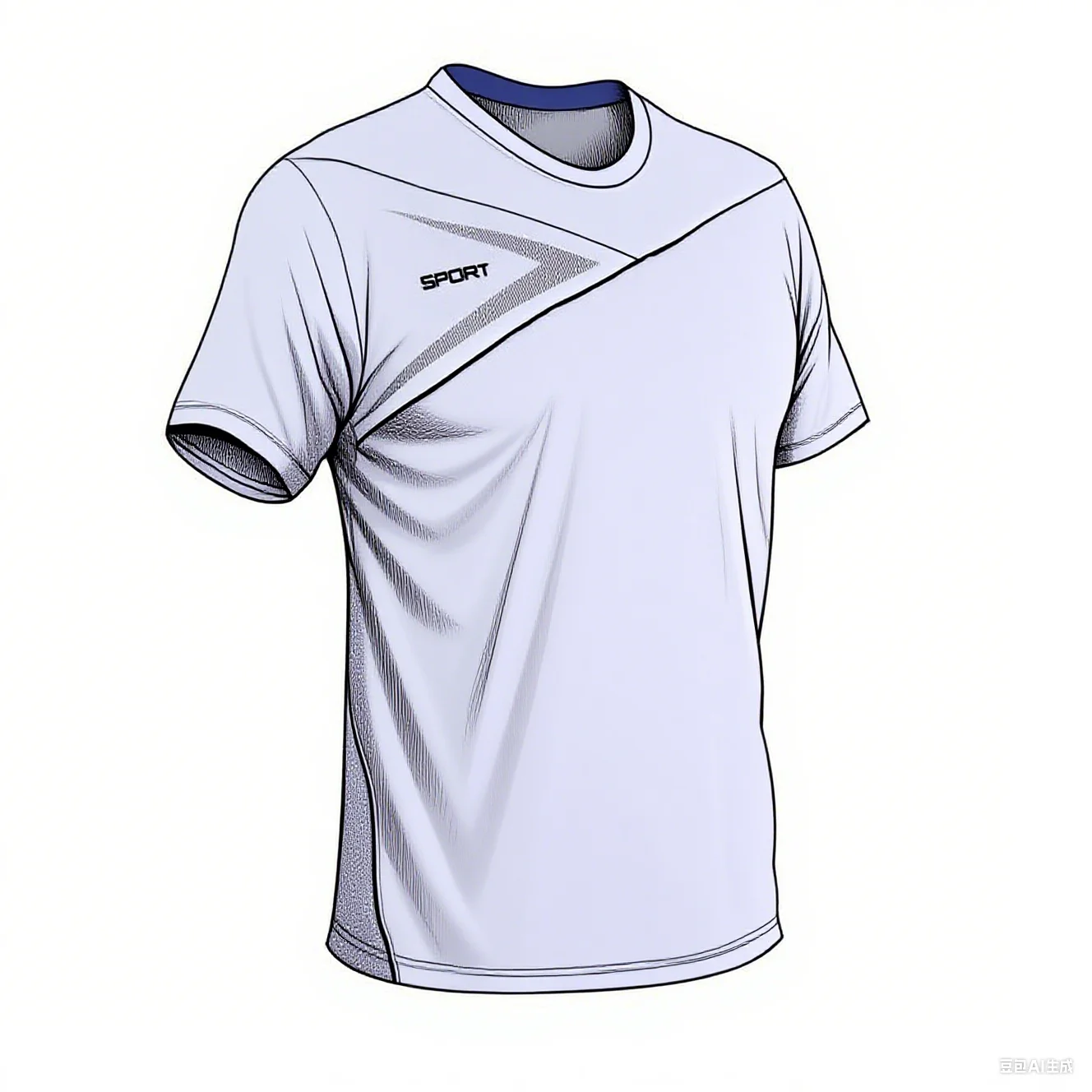 Arrow contrast-color T-shirt absorbs sweat instantly without clinging, dries quickly in 30 minutes, and is not sticky when worn 
Arrow contrast-color T-shirt absorbs sweat instantly without clinging, dries quickly in 30 minutes, and is not sticky when worn