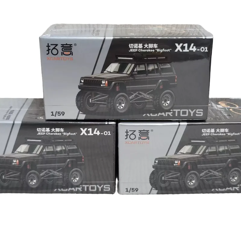 XCARTOYS 1:59 JEEP Cherokee Jeep, shock absorber off-road, die cast alloy car model, adult collectible ornament.
XCARTOYS 1:59 JEEP Cherokee Jeep, shock absorber off-road, die cast alloy car model, adult collectible ornament.