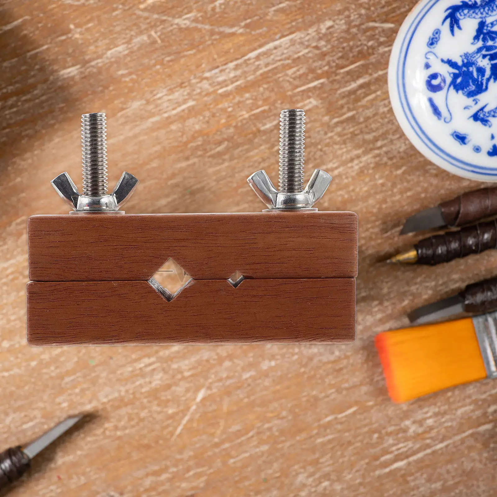 Premium Seal Carving Bed Heavy-Duty Engraving Fixture for Stone Wood Stamp Carving Smooth Burr-Free Surface Ideal for Students
Premium Seal Carving Bed Heavy-Duty Engraving Fixture for Stone Wood Stamp Carving Smooth Burr-Free Surface Ideal for Students