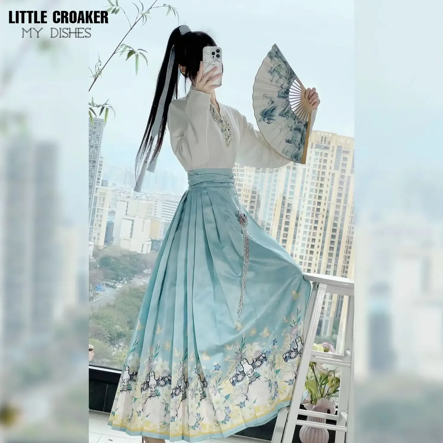Розовая и белая юбка Hanfu с лицом лошади, оригинальное женское традиционное платье династии Мин, Mamianqun, повседневная юбка-жилет с пони
Розовая и белая юбка Hanfu с лицом лошади, оригинальное женское традиционное платье династии Мин, Mamianqun, повседневная юбка-жилет с пони