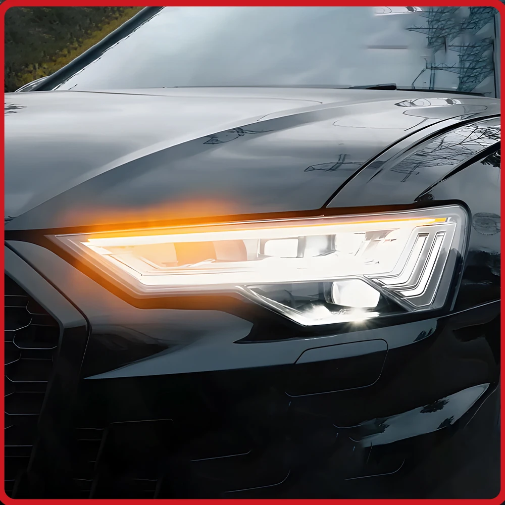 Для Audi A6 C8 2019-2023: Комплект для модернизации фар, светодиодные аксессуары, матричные LED-фары, динамические указатели поворота, эффект запуска
Для Audi A6 C8 2019-2023: Комплект для модернизации фар, светодиодные аксессуары, матричные LED-фары, динамические указатели поворота, эффект запуска
