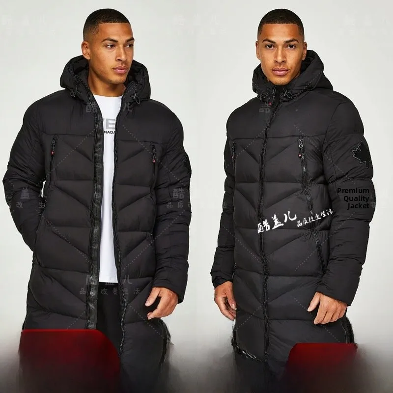 Thickened Fleece Men's Cotton Jacket Warm Autumn Winter Outerwear Standard Fit Fashion Urban Style Long Sleeve Hooded Coat
Thickened Fleece Men's Cotton Jacket Warm Autumn Winter Outerwear Standard Fit Fashion Urban Style Long Sleeve Hooded Coat