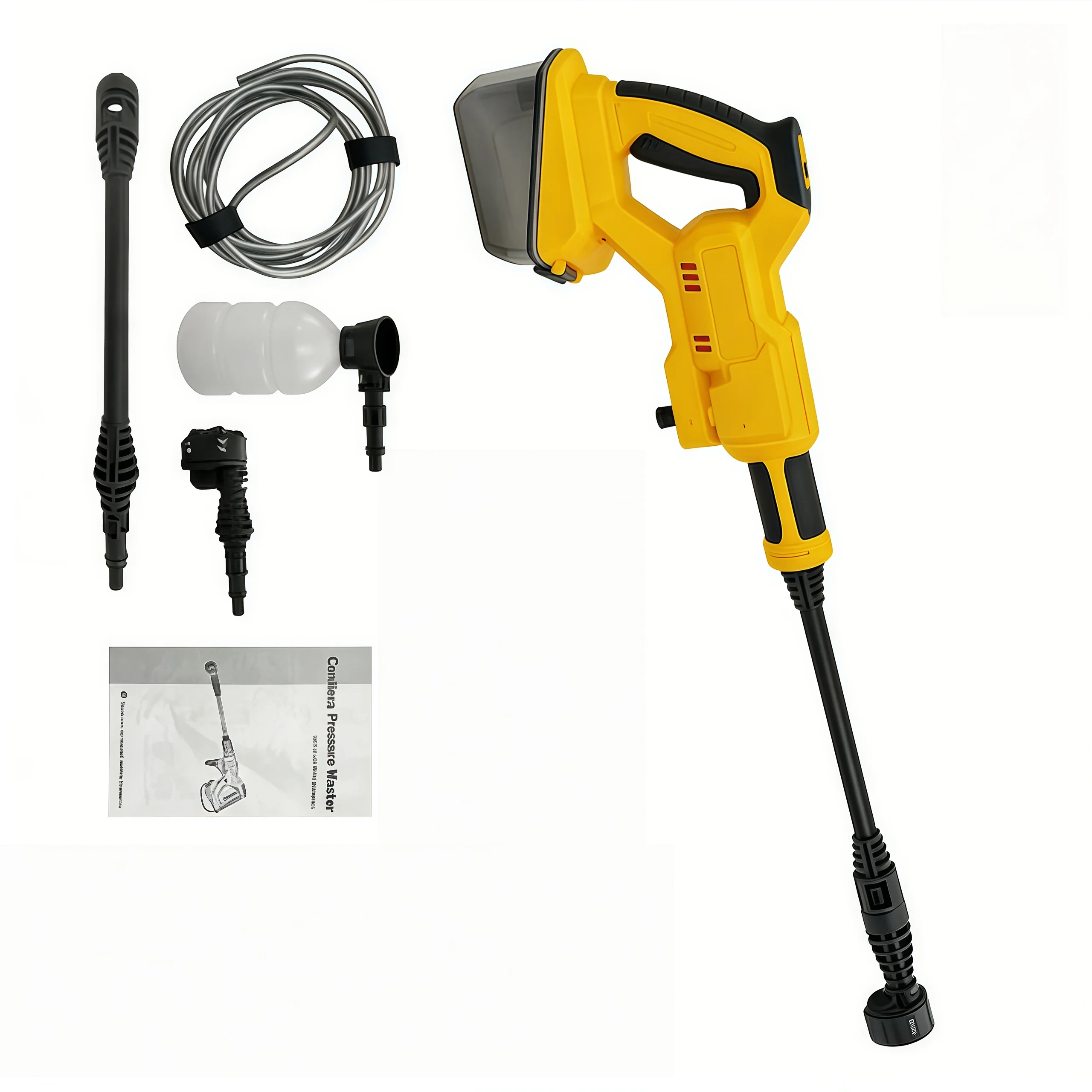 Portable High-Pressure Multi-Gear IPX5 Waterproof Powerful For DeWALT 20V Battery High-Power Brushless Cordless Car Washer,
Portable High-Pressure Multi-Gear IPX5 Waterproof Powerful For DeWALT 20V Battery High-Power Brushless Cordless Car Washer,