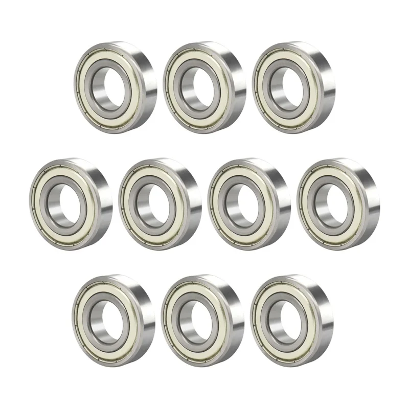 627ZZ 10 PCS Deep Groove Ball Bearing 7×22×7mm Double Metal Shielded Ball Bearing Chrome Steel P0 Z2 Bearing
627ZZ 10 PCS Deep Groove Ball Bearing 7×22×7mm Double Metal Shielded Ball Bearing Chrome Steel P0 Z2 Bearing