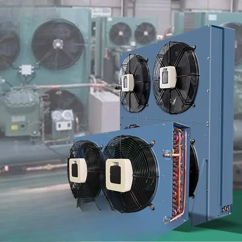 H series commercial refrigeration unit heat exchanger air-cooled condenser for freezer walk 
H series commercial refrigeration unit heat exchanger air-cooled condenser for freezer walk