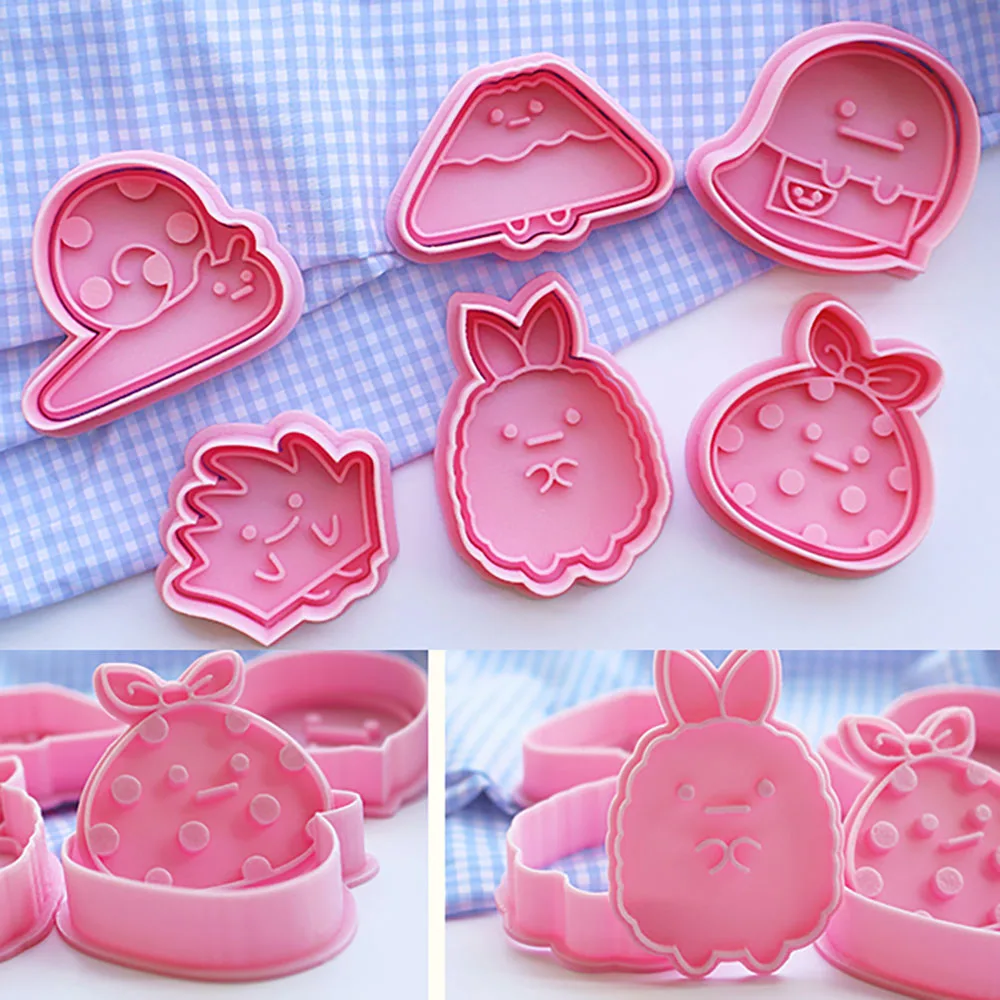Cartoon Pig Cookie Cutters DIY Bakery Tools and Accessories Baking Stamp Fondant Stamp
Cartoon Pig Cookie Cutters DIY Bakery Tools and Accessories Baking Stamp Fondant Stamp