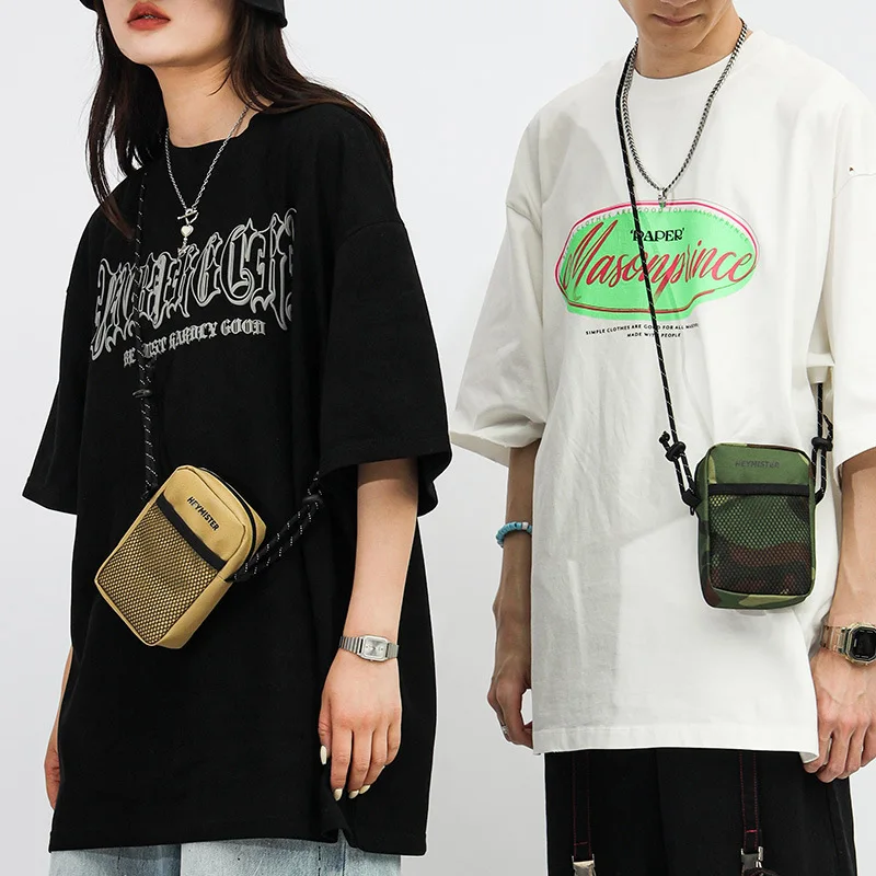 Mini Men's Shoulder Bag Oxford Cloth Casual Teenager Satchels Bags Fashion Couple Small Bags Portable Waist Pack With Carabiner
Mini Men's Shoulder Bag Oxford Cloth Casual Teenager Satchels Bags Fashion Couple Small Bags Portable Waist Pack With Carabiner