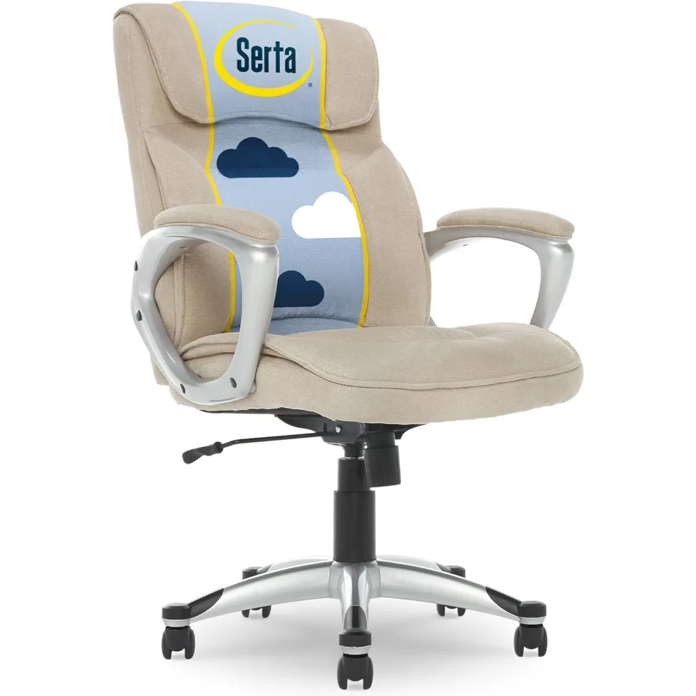 Настольное кресло Hannah Executive для домашнего офиса, эргономичное кресло со средней спинкой и поясничной поддержкой, прочная подушка для сиденья, многослойные подушки для тела, Padde
Настольное кресло Hannah Executive для домашнего офиса, эргономичное кресло со средней спинкой и поясничной поддержкой, прочная подушка для сиденья, многослойные подушки для тела, Padde