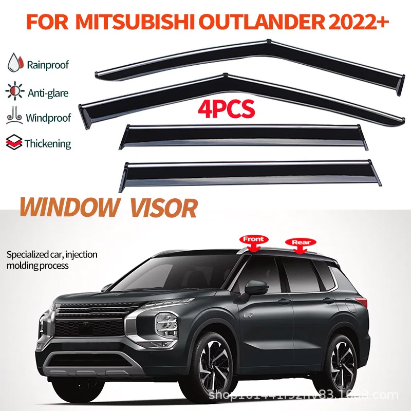 Suitable for Mitsubishi Outlander thickened rain and shine eyebrow OUTLANDER 2023+ Window visor
Suitable for Mitsubishi Outlander thickened rain and shine eyebrow OUTLANDER 2023+ Window visor