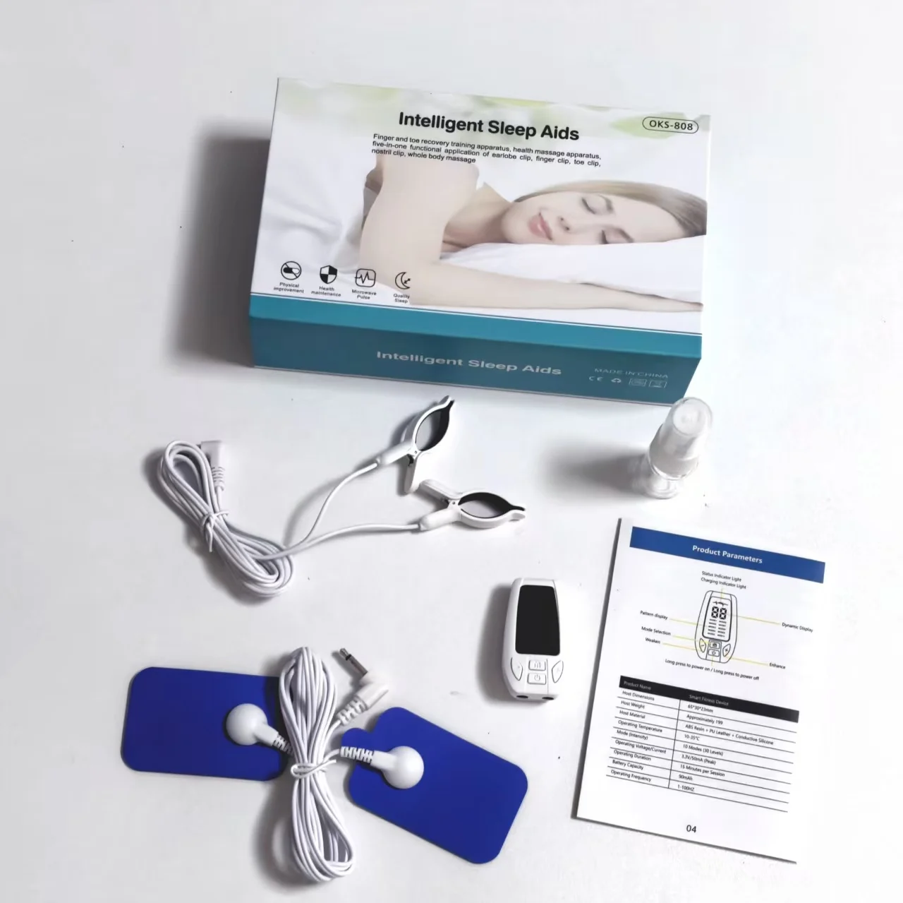 Professional Vagus Nerve Stimulator Auricular Neurostimulation CES Therapy Clip Ear for Anxiety Stress Depression
Professional Vagus Nerve Stimulator Auricular Neurostimulation CES Therapy Clip Ear for Anxiety Stress Depression