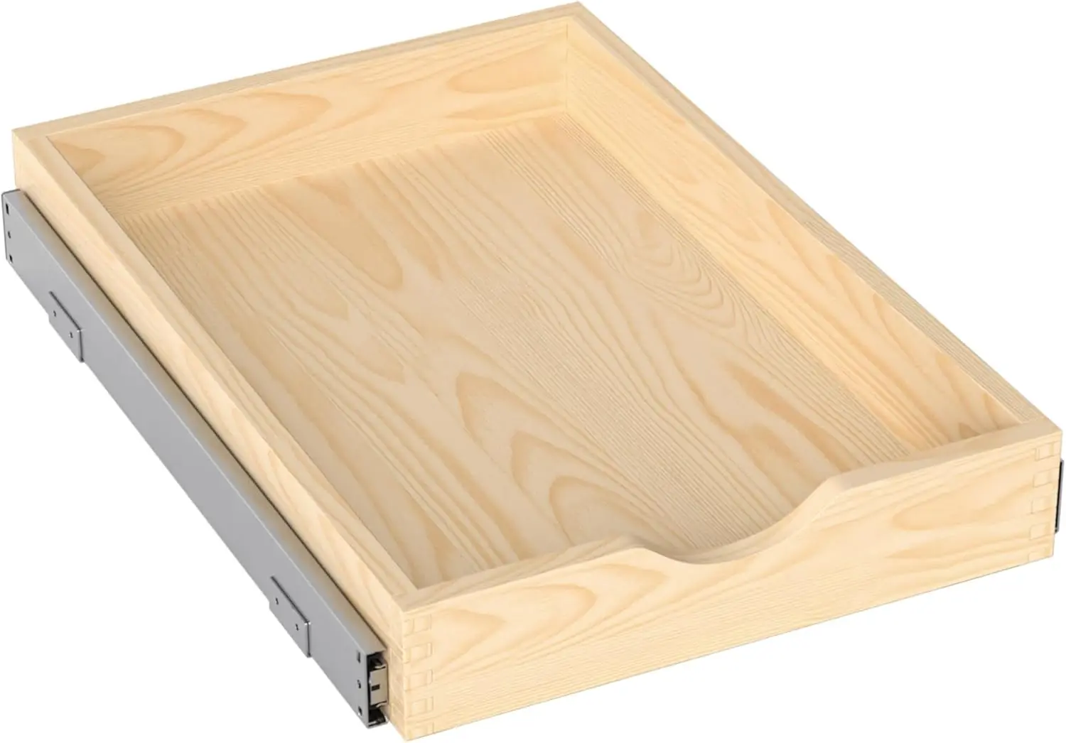 15''W x 21''D x 3''H Wooden Pull Out Drawer for Cabinet, Soft Close Slide Out Shelf, Heavy Duty, Expandable, Bottom Mount
15''W x 21''D x 3''H Wooden Pull Out Drawer for Cabinet, Soft Close Slide Out Shelf, Heavy Duty, Expandable, Bottom Mount