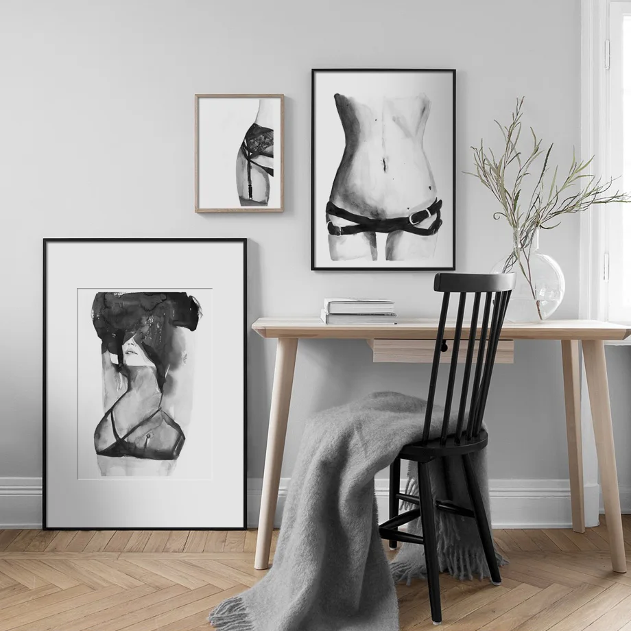 Black And White Sexy Woman Nordic Posters Prints Vintage Wall Art Canvas Painting Wall Pictures For Living Room Home Decoration
Black And White Sexy Woman Nordic Posters Prints Vintage Wall Art Canvas Painting Wall Pictures For Living Room Home Decoration