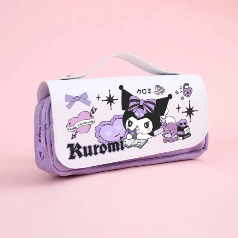 Sanrio Anime Cartoon Pu Large Capacity Pencil Bag Kawaii Cinnamoroll Melody Kuromi School Supplies Pencil Bag Stationery Gift
Sanrio Anime Cartoon Pu Large Capacity Pencil Bag Kawaii Cinnamoroll Melody Kuromi School Supplies Pencil Bag Stationery Gift