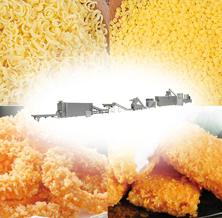 Factory Price Twin Screw Bread Crumb Food Extruder Machine Fried Auxiliary Materials Production Line
Factory Price Twin Screw Bread Crumb Food Extruder Machine Fried Auxiliary Materials Production Line