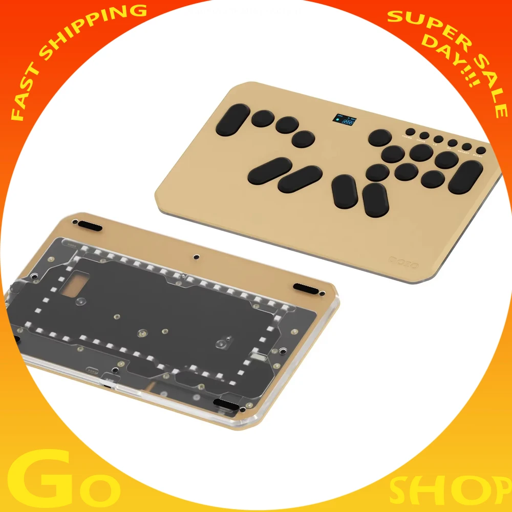 DOIO HITBOX KBGM-H07C Мини-клавиатура из алюминиевого сплава PBT Эргономичная игровая периферия Пользовательская клавиатура Поддержка PS4 PS5 Switch PC Steam
DOIO HITBOX KBGM-H07C Мини-клавиатура из алюминиевого сплава PBT Эргономичная игровая периферия Пользовательская клавиатура Поддержка PS4 PS5 Switch PC Steam