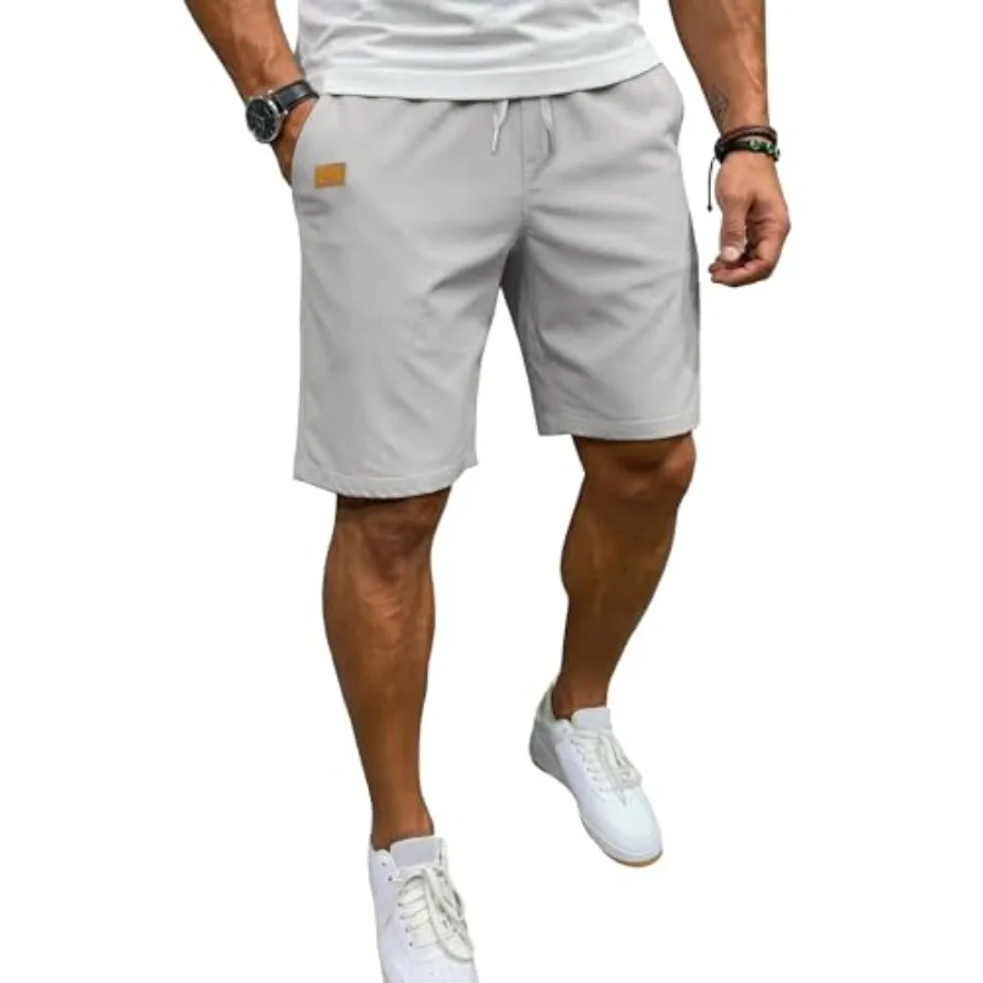 Sailwind Men's Casual 7" Shorts Elastic Waist Drawstring Summer Twill Golf Short
Sailwind Men's Casual 7" Shorts Elastic Waist Drawstring Summer Twill Golf Short