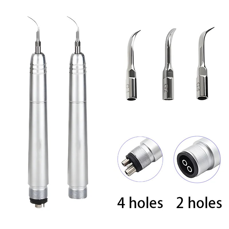 Dental Ultrasonic Air Scaler with 3 Tips G1 G2 G4 Tooth Calculus Remover Cleaning tool Handpiece Whiten Tooth Cleaner
Dental Ultrasonic Air Scaler with 3 Tips G1 G2 G4 Tooth Calculus Remover Cleaning tool Handpiece Whiten Tooth Cleaner