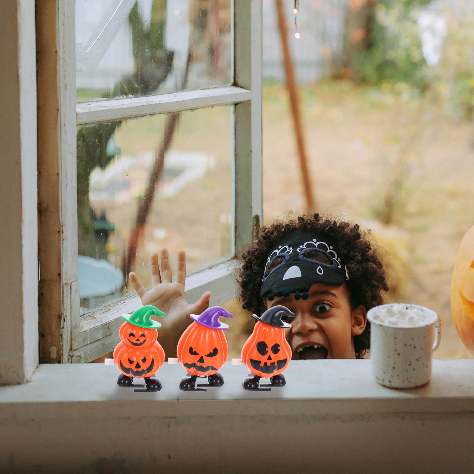 6 PCS Pumpkin Clockwork Toys Bulk Halloween Small Pumpkins Fake Mini Wind up Walking
6 PCS Pumpkin Clockwork Toys Bulk Halloween Small Pumpkins Fake Mini Wind up Walking