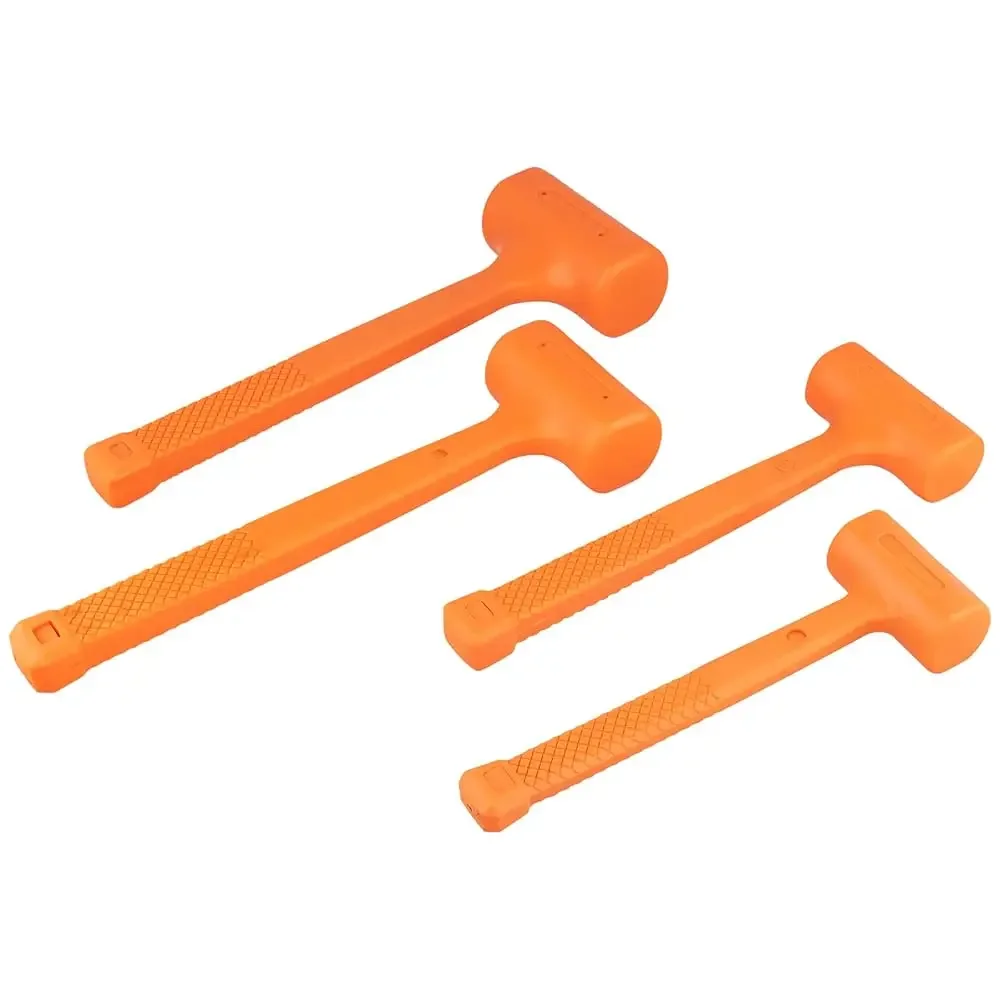 Free Shipping4 PCS 1/2,1,2,3 lb Dead Blow Hammers, Spark and Rebound-Resistant Rubber Mallet with Non-Slip Grip, Non-Marring Des
Free Shipping4 PCS 1/2,1,2,3 lb Dead Blow Hammers, Spark and Rebound-Resistant Rubber Mallet with Non-Slip Grip, Non-Marring Des