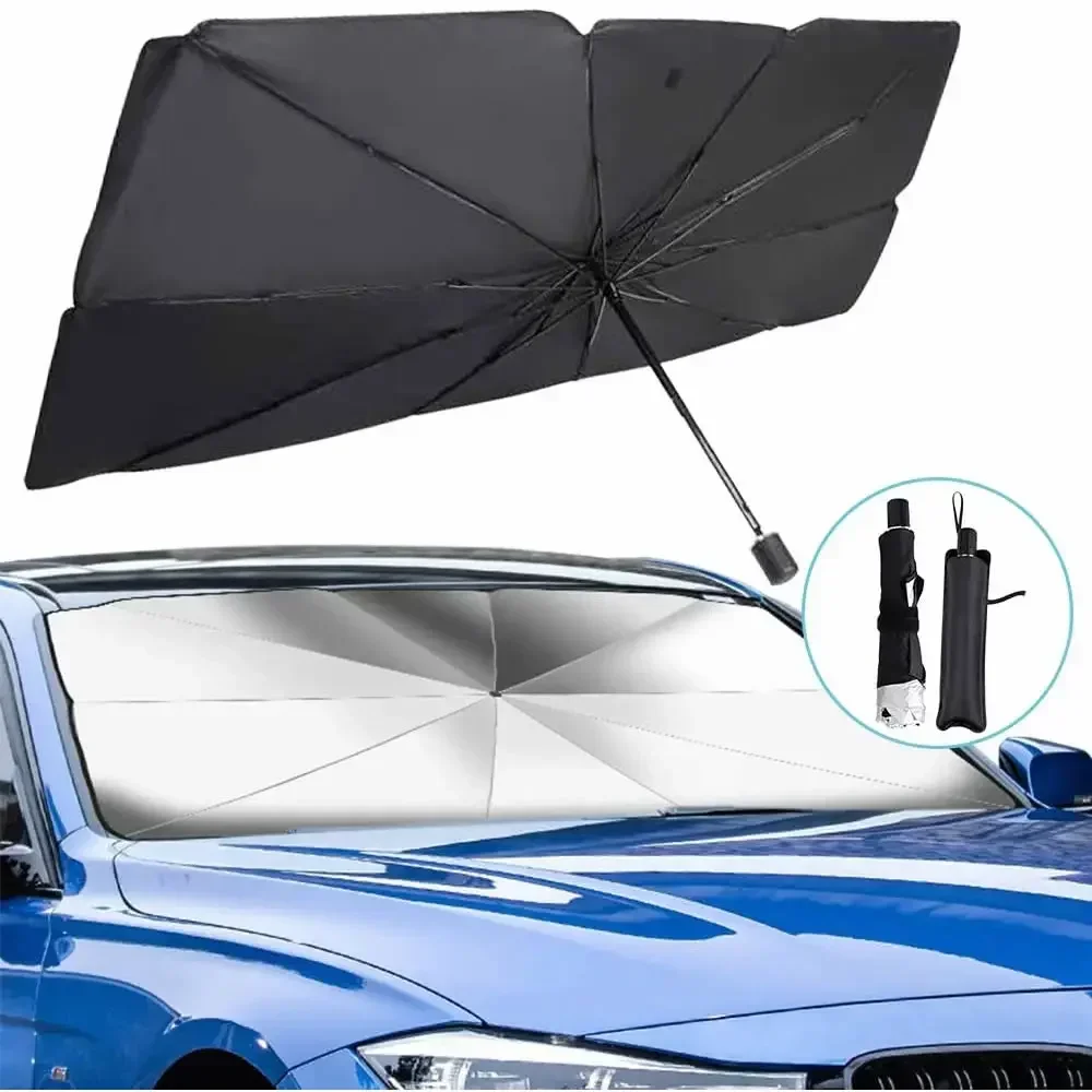 Car Windshield Sun Shade Umbrella Foldable Sun Shade Car Sun Visor Protector Reflector, Fit Most Vehicle
Car Windshield Sun Shade Umbrella Foldable Sun Shade Car Sun Visor Protector Reflector, Fit Most Vehicle