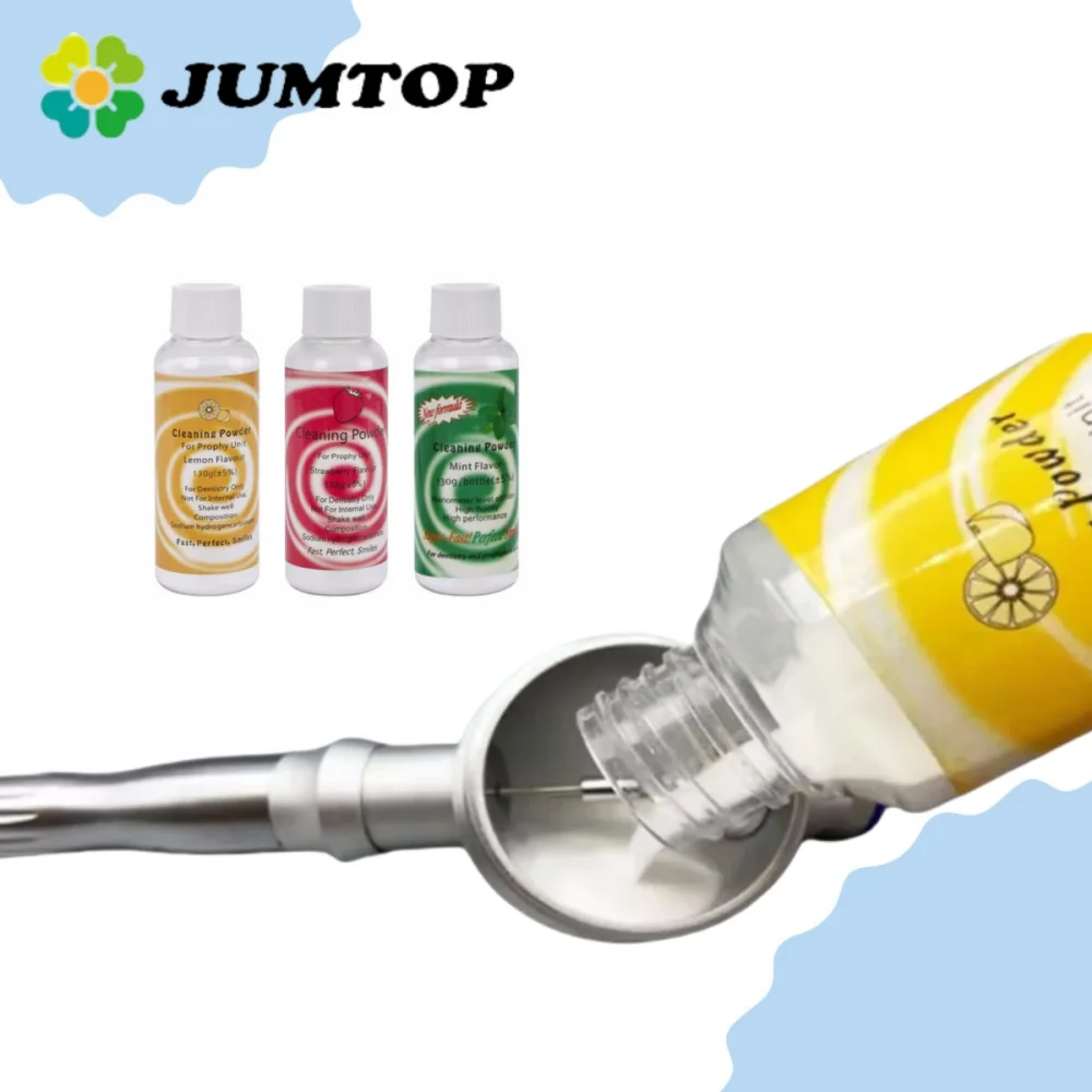 Dental Air Polishing Powder - Prophy Stain Remover & Teeth Whitening Essence (3 Flavors, for Prophy Jet Cleaning)
Dental Air Polishing Powder - Prophy Stain Remover & Teeth Whitening Essence (3 Flavors, for Prophy Jet Cleaning)