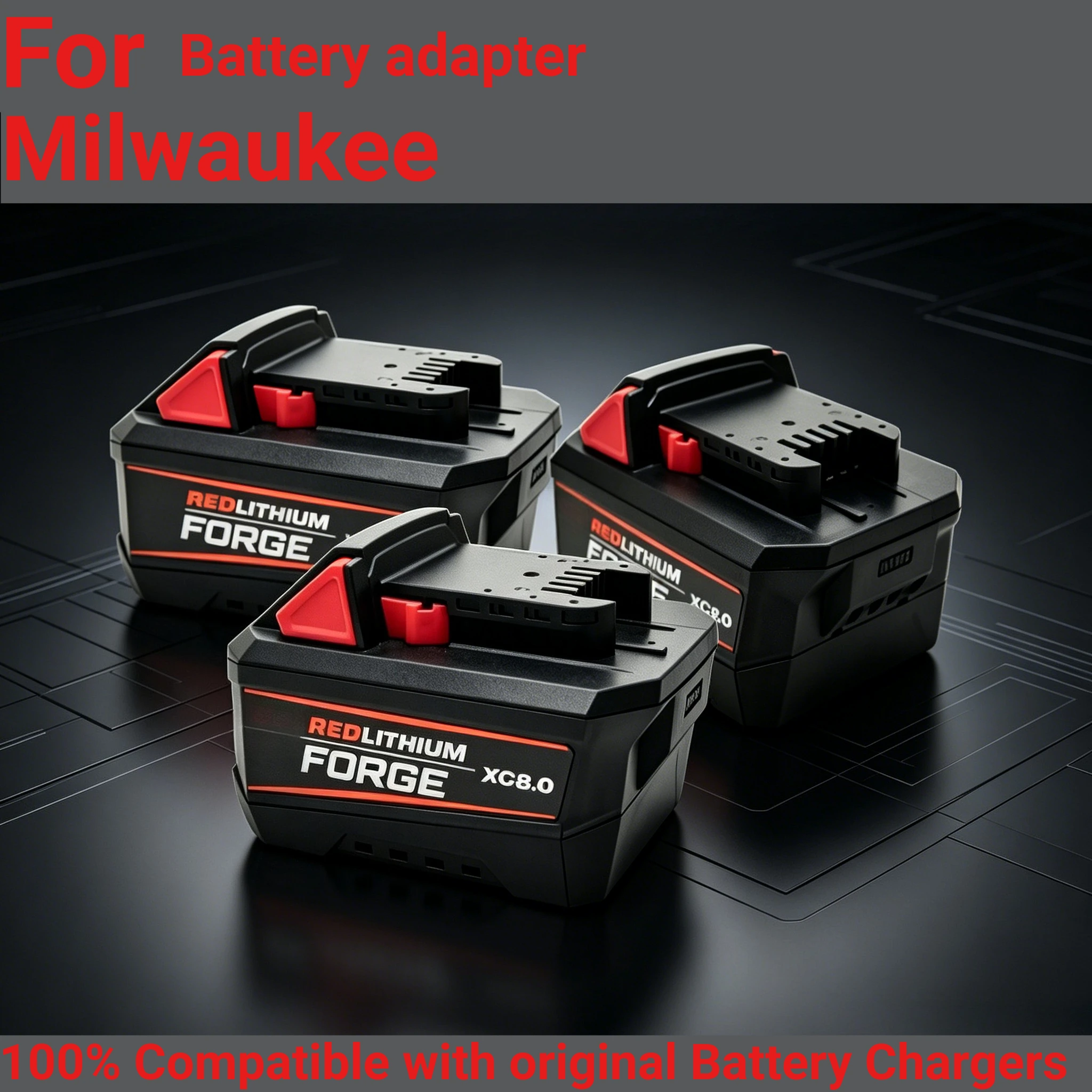 For Milwaukee replacement M18 XC8.0 8Ah battery fit M18 tools, same long runtime and long cycle life as original
For Milwaukee replacement M18 XC8.0 8Ah battery fit M18 tools, same long runtime and long cycle life as original