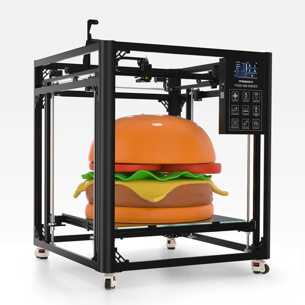 Tronxy VEHO 800 Pro FDM Upgrad 3D Printer Direct Drive Professional 3D Printer Large Print Size 800x800x800mm FDM 3d printers
Tronxy VEHO 800 Pro FDM Upgrad 3D Printer Direct Drive Professional 3D Printer Large Print Size 800x800x800mm FDM 3d printers