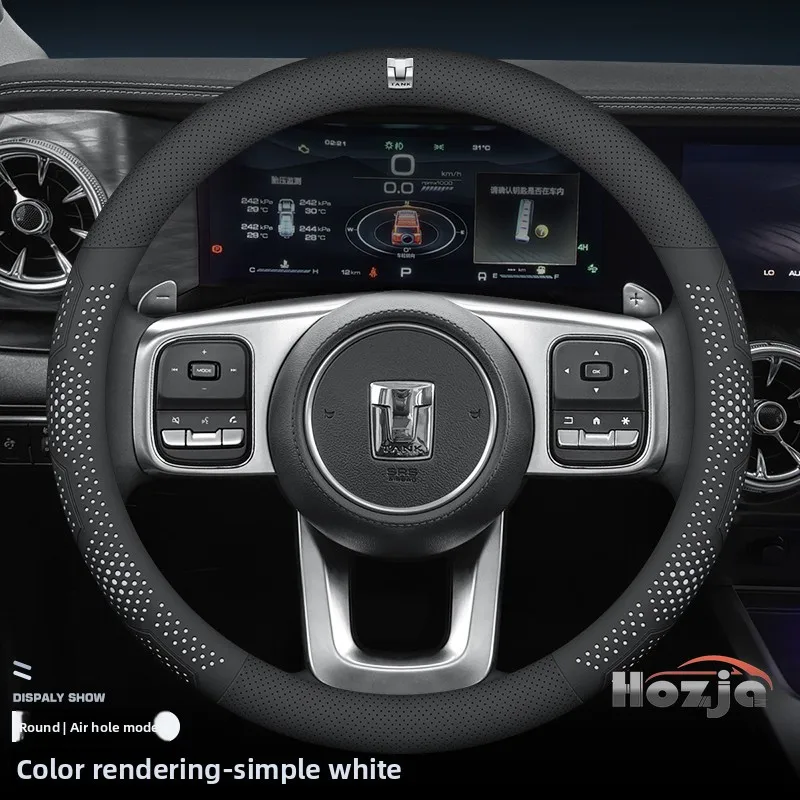 Leather Car Steering Wheel Cover for GWM TANK 300 400 500 700 800 2021 2022 2023 2024 2025 2026 Accessories
Leather Car Steering Wheel Cover for GWM TANK 300 400 500 700 800 2021 2022 2023 2024 2025 2026 Accessories