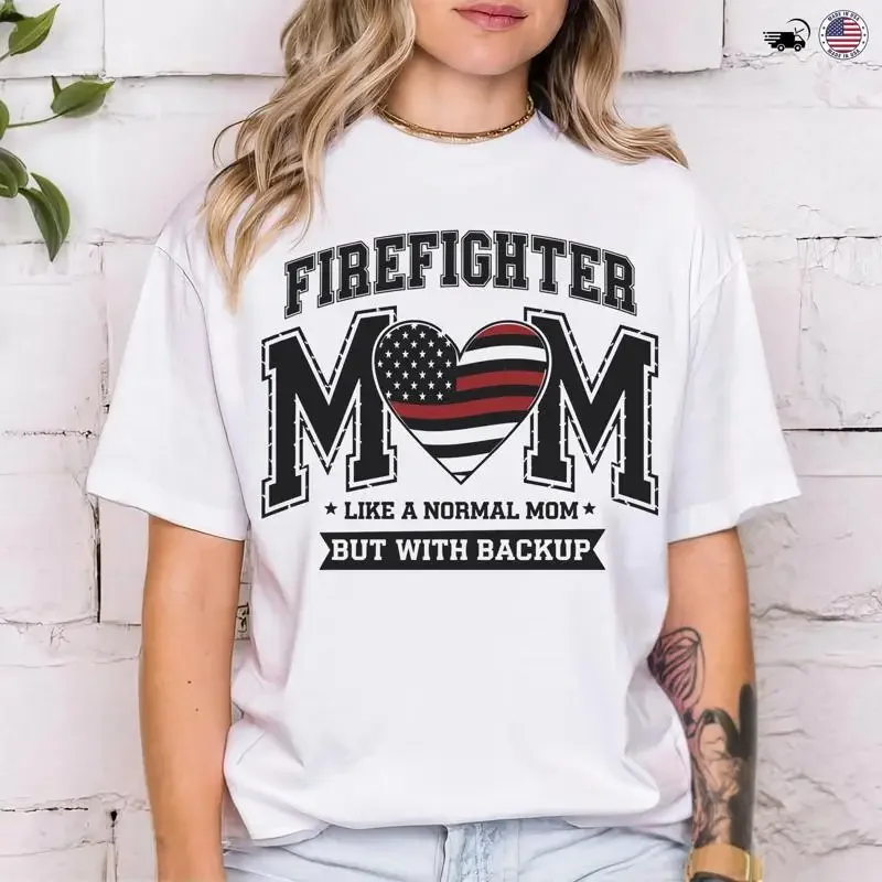 Firefighter Mom T Shirt Family Proud of a American Flag Thin Red Line for
Firefighter Mom T Shirt Family Proud of a American Flag Thin Red Line for